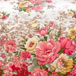 Floral Duvet Cover Set with Zipper Closure - 3 Piece Bedding Set Includes 1  Duvet Cover and 2 Pillowcases 4