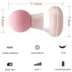 Mini Portable Massage Gun Deep Tissue Percussion Handheld Muscle Massager for Athletes Body Back Pain Relief 4