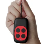 433Mhz 4 Keys Colorful Remote Control RF Wireless Copy Code Remote Electric Cloning Gate Garage Door Auto Keychain for Home 2