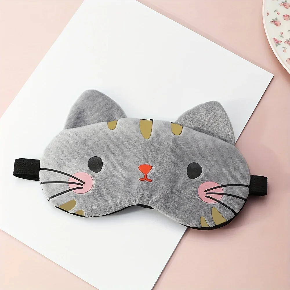 Cartoon design specific shading sleep eye mask, portable shading device for travel, office and rest to relieve eye fatigue Cartoon design specific shading sleep eye mask, portable shading device for travel, office and rest to relieve eye fatigue