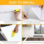 Suitable for kitchen self-adhesive wallpaper pvc self-adhesive wallpaper home decoration waterproof and oil-proof sticker 6