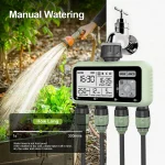 Reswat 4-Outlet Water Timers Multifunctional Sprinklers Multi Caliber Adaptation Convenient Installation Youngs Garden Tools 4