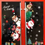 Christmas Window Stickers Christmas Wall Sticker Kids Room Wall Decals Merry Christmas Decorations For Home New Year Stickers 4