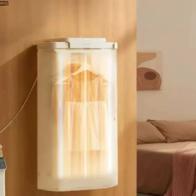 Wall-Mounted Clothes Dryer with Hot Air Circulation, Rainy Day Garment Drying System, No Installation Required Wall-Mounted Clothes Dryer with Hot Air Circulation, Rainy Day Garment Drying System, No Installation Required
