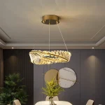 Dining Ceiling Hanging Lamp American Crystal Chandelier Light For Kitchen Island Modern Led  Pendant Lights Living Room 3