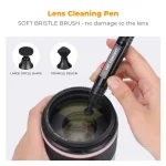 K&F CONCEPT Camera Lens Cleaning Kit with Camera Blower Glasses Wipes Cloth Cleaning Liquid Cleaning Pen for Camera Lens Phone 5
