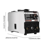 2in1 MIG MMA Welders Carbon Dioxide Gases-Shielded and Manual Welding Multipurpose IGBT Direct Current Inverter Welders 2