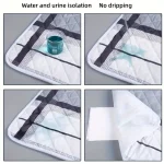 Washable & Reusable Thick Bed Protection Pad - Durable Medical Grade Mattress Protector for Adults, Seniors & Pets, Elderly Care 6