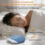 Bedroom Pillow Speaker Bluetooth 5.4, Under Pillow Sound Machine With White Noise Support 30/60/90 Min Timers, HiFi Stereo Sound 4
