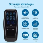 TENS Electric Muscle Stimulator, EMS Acupuncture, Body Massage, Digital Meridian Therapy, Slimming Machine, Pain Relief 2