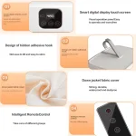 Multifunctional Dryer Electric Clothes Dryer Portable Low-noise Foldable Laundry Dryer Warm air Heating clothing and timing mode 3