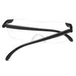 Reading glasses with professional 250-degree magnification, portable magnifying loupe with 160% magnification included as a gift 6