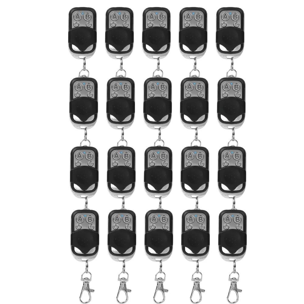 433MHZ Clone Fixed Learning Rolling Code Universal 4 Buttons Garage Door Opener Remote Control Duplicator Garage 433MHZ Clone Fixed Learning Rolling Code Universal 4 Buttons Garage Door Opener Remote Control Duplicator Garage