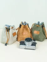 instax mini 12 EVO Camera bag For Canon Nikon Sony Pentax Travel Single shoulder bag For iphone 15 airpods pro  waterproof pouch 4