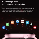 New 2026 Watch 10 NFC Bluetooth Call Smart Watch Women Men Heart Rate Voice Assistant 100+Sports Ladies Smartwatch For Xioami 6