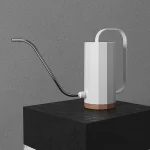 1000ml Flower Spray Pot Stainless Steel Curved Mouth Watering Can Household Removable Nozzle Multi-function for Bonsai Succulent 3