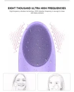 Multi-functional Rotating Face Massager Deep Cleaning Soft Silicone Facial Cleanser Brush Electric Facial Cleansing Brush 3