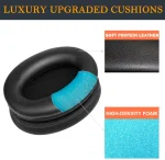 1Pair Replacement Earpads for Sony WH-1000XM3 1000XM3 WH1000XM3 Headphones Earmuff Ear Pads Cushions Accessories Repair Parts 3