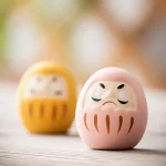 8 styles Japanese Ceramic Daruma Doll Crafts Lucky Charm Fortune Ornament Landscape Home Desk Decor Miniature Gifts Accessories 5