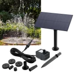 5W 5V Solar Water Pump Garden Decoration with Stake Solar Panel Fountain Watering System Energy Saving 180L/h Kits for Fish Tank 2