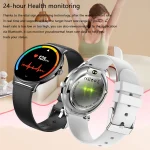 2026 New 7.9MM Ultra Thin Smart Watch Women Screen Always Display Time Sports Bracelet Bluetooth Call Fashion Smartwatches ios 5