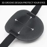 1 Pcs Eye Patch Eye Patches For Adults Adjustable Soft Amblyopia Lazy Eye Patches For Left Or Right Eyes, For Adults And Kids 4