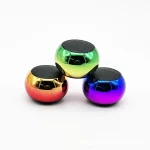 Wireless Bluetooth Speaker Portable Small Steel Gun Metal Heavy Stereo Surround Subwoofer Outdoor Mini Bluetooth Small Speaker 5