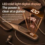 BT8 Wireless Bluetooth Earphones Headphones Outdoor Sports Headset V5.3 Display Button Control Earbuds for Music 5