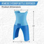 Reusable Eyedrops Holder Eye Drops Bottle Helper Eye Ointments Drops Holder Device Eyedrop Guide Aid Help Applicator Care Tool 2