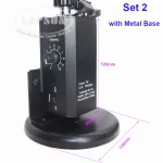 6W 6500K Dual LED Gooseneck Lights Illuminator Lamp F Industry Stereo Microscope Camera Magnifier Column Table Anti Glare Solder 3
