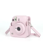 PU Leather Case Cover for Instax Mini 12 Instant Camera Retro Oil Paint Protective Shoulder Bag for Fujifilm Mini 12 Accessories 2