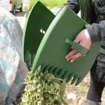 2pcs outdoor leaf clip gardening plastic leaf rake collect garden fallen leaves rake garden tools garden maple leaves 3