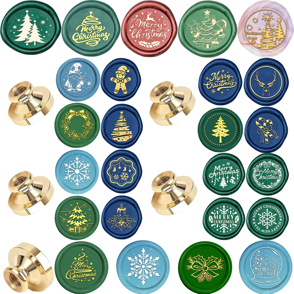 Christmas Tree Snowflake Candle Wax Seal Stamp DIY Craft Supplies Scrapbooking Christmas Wedding Invitation Decoration Christmas Tree Snowflake Candle Wax Seal Stamp DIY Craft Supplies Scrapbooking Christmas Wedding Invitation Decoration