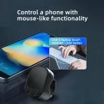 Mouse Ring Remote Control with Touchpad,Smart Automatic Screen Clicker Device，Continuous Clicker，Scrolling Ring Remote Control S 5