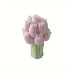 Tulip Bouquet Silicone Mold Suitable for DIY Aromatic Candle, Plaster and Resin Decoration, Flower Theme Irregular Shape Handmad 4