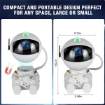 Galaxy Star Projector Night Light Astronaut Space Ceiling LED Lamp for Bedroom Home Decor Kids Gift - Starry Nebula Projector 5