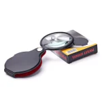 10X Folding Magnifier Portable Handheld Magnifying Glass Lens Mini Pocket Jewelry Reading Loupe Glasses for Elderly 50/60/70mm 4