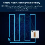 Window Vacuum Robot Cleaner ABIR WD8, Dual Ultrasonic Spray, AI intelligent Wipping, Updated Laser,Smart Home Glass Wall Washing 5