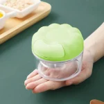 Mini Food Mixers Multi-function Garlic Grinding Chopper Food Vegetables Cutter Meat Grinders Home Kitchen Manual Garlic Press 5