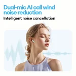 New Lenovo LE209 Wireless Bluetooth Earphone ANC Noise Reduction HiFi Music Bluetooth Headphone 30H Battery Life Gaming Headset 5