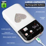 45000RPM Electric Nail Drill Rechargeable Low Noise Nail File Professional Nails Polish for Manicure Salon Tools 3