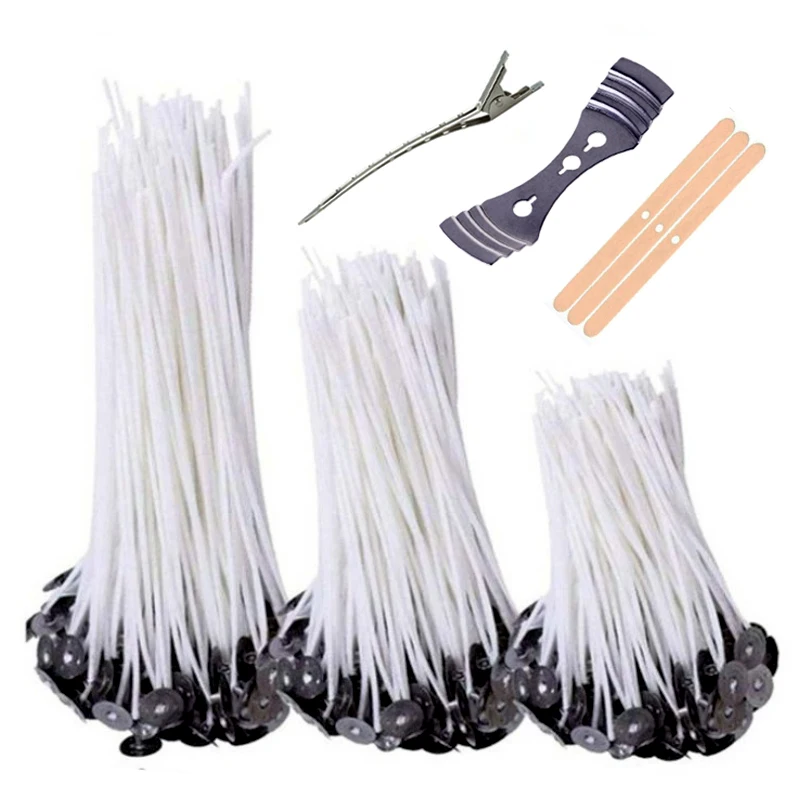 103pcs Waxed Cotton Candle Wicks Set with Stand Original Smokeless Candle Wicks Soy Oil Wax Core Woven Making Candles Supplies 103pcs Waxed Cotton Candle Wicks Set with Stand Original Smokeless Candle Wicks Soy Oil Wax Core Woven Making Candles Supplies