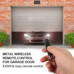 1/5PCS 433MHZ  Remote Control Garage Gate Door Opener Remote Control 433.92mhz Duplicator Clone Learning Rolling Code Car Key 6