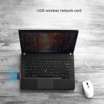 2.4Ghz Wireless Mini USB WiFi Adapter 150Mbps Ethernet Network Card USB 2.0 Receiver Dongle 802.11AX For PC Laptop Win 7 8 10 11 2