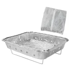 Disposable Instant Charcoal Grill Portable Barbecue Grill 540g Charcoal Easy Clean Ready to Use Car Camping Tailgate Party 3