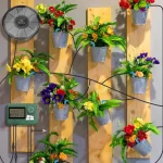 Solar Irrigation System, Latest Garden Plant Drip Irrigation System Kit with Display Screen, Travel Automatic DIY Watering Timer 6