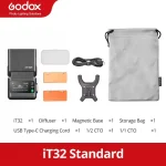 Godox X5 C/S/N/F/O Wireless TTL Magnetic Flash Trigger with Godox iT32 iFlash Camera Flash TTL HSS Rotating Head on Camera Flash 4