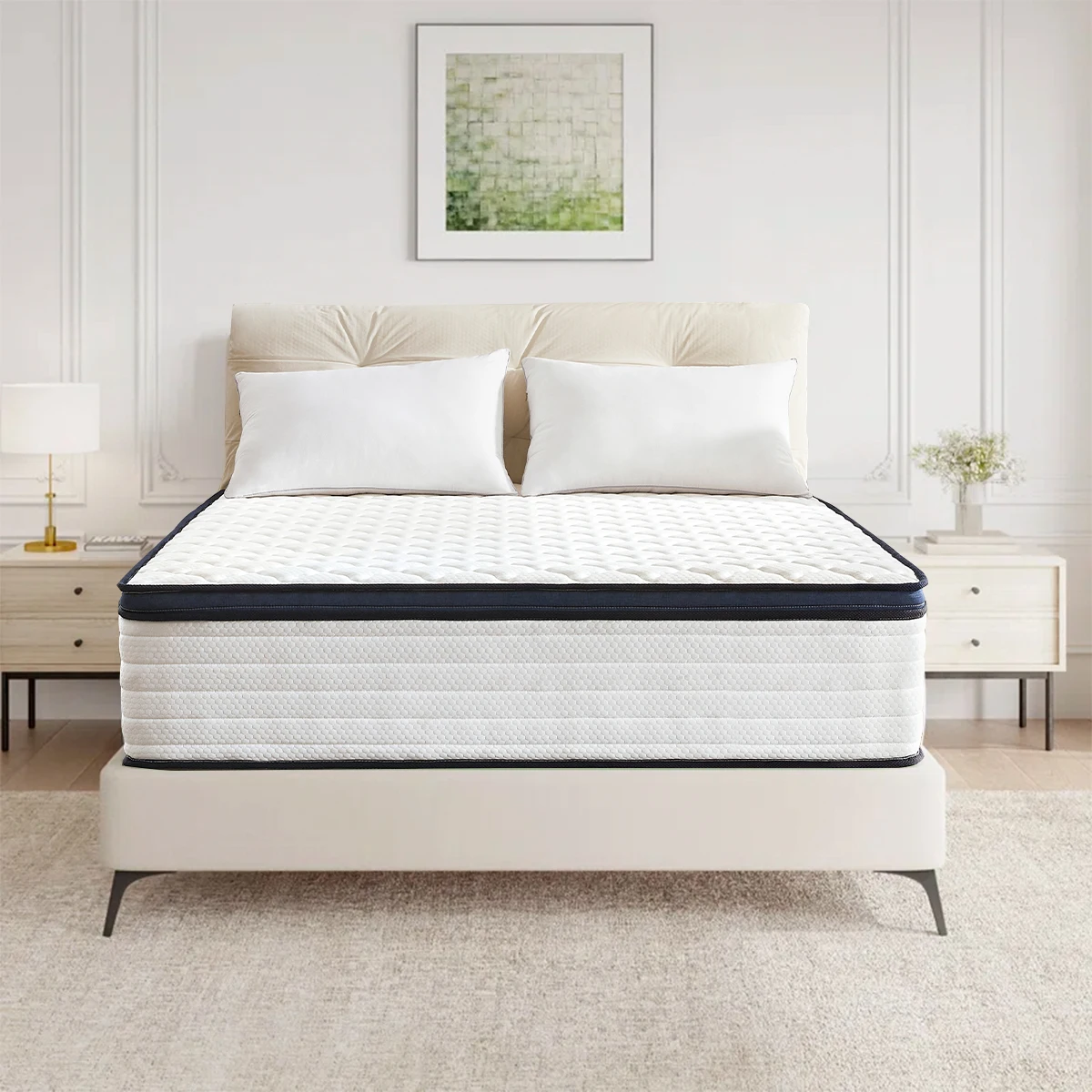 Queen Size Mattress Gel Memory Foam Hybrid Mattress , Pressure Relief, Medium Firm Comfort, Motion Isolation, Mattress in a box Queen Size Mattress Gel Memory Foam Hybrid Mattress , Pressure Relief, Medium Firm Comfort, Motion Isolation, Mattress in a box
