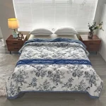A washed quilt core, ground wool printed quilt, can be washed by washing machine, home bed products single and double quilt core 2