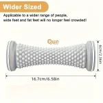 Foot Massager Massage Roller Yoga Massage Ball Plantar Fascia Roller Muscle Relaxation Care Plastic Manual Foot Massager Rollers 6